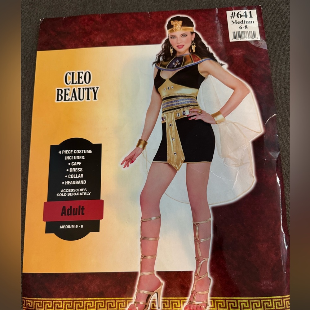 Cleo Beauty Egyptian Costume Dress